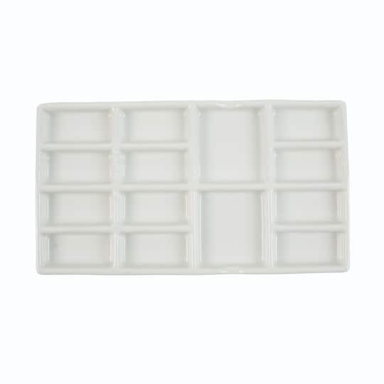 Rectangle Porcelain Palette by Artist's Loft
